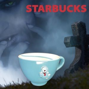 RARE Starbucks 2006 Boo Halloween Mug